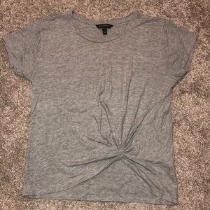 Banana Republic grey knot top